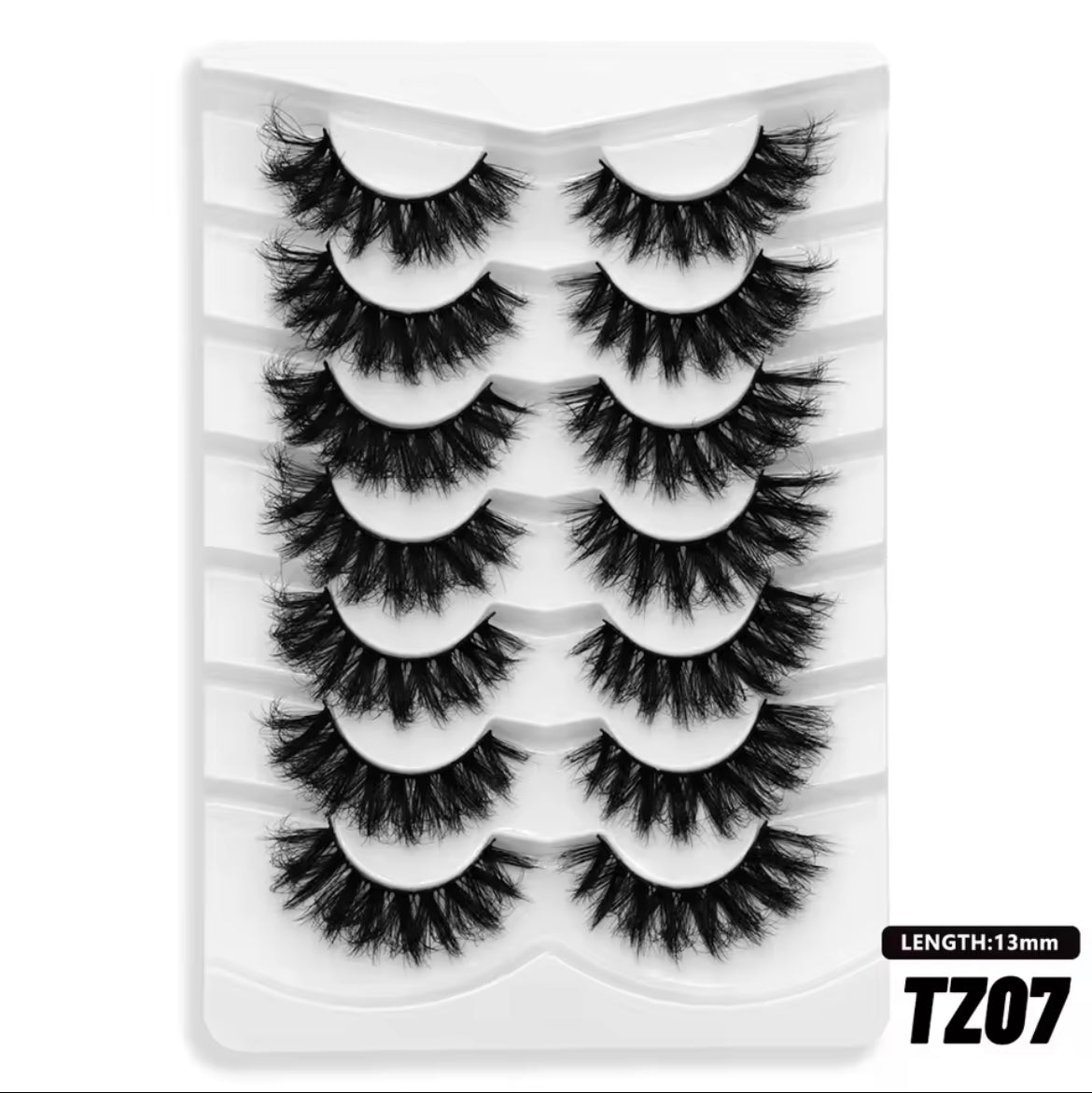 Faux cils 3D 7 paires