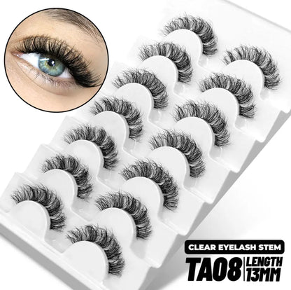 Faux cils 3D 7 paires