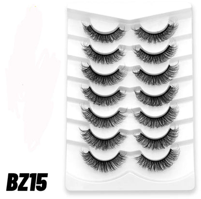 Faux cils 3D 7 paires