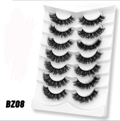 Faux cils 3D 7 paires