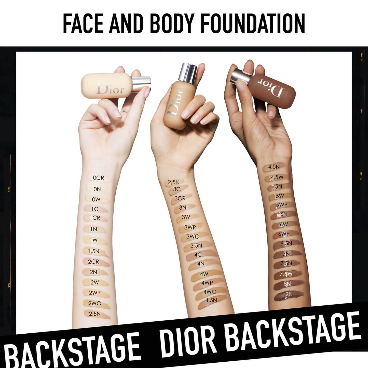 Backstage Face &amp; Body Foundation - Base de maquillaje para rostro y cuerpo