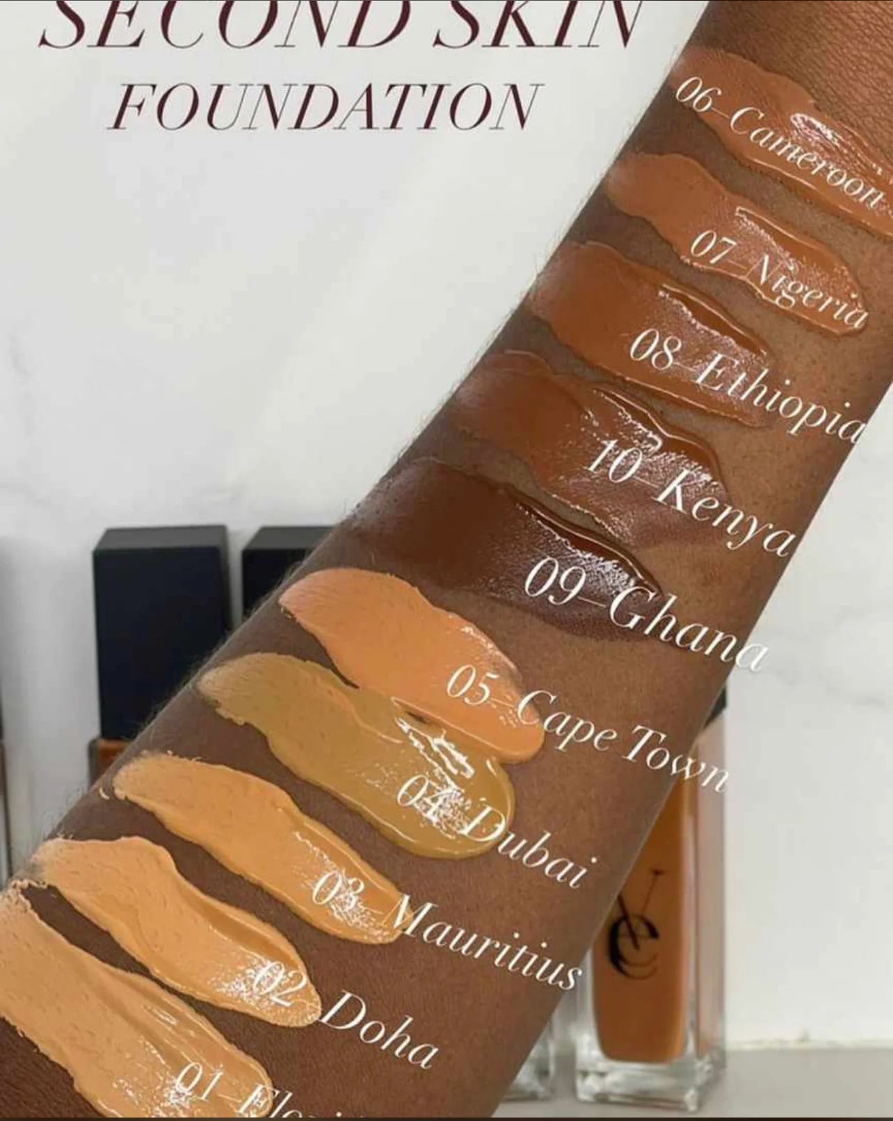 Vee Beauty - Second Skin Foundation