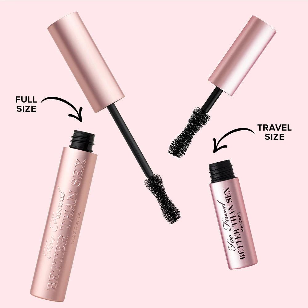 Mascara better than sex - TOO FACED format voyage